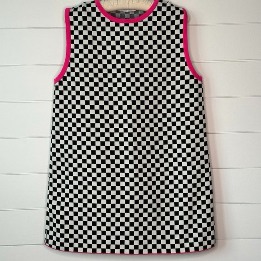 Zara checkered shift dress